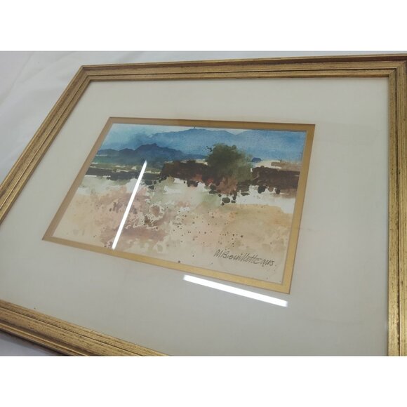 Maureen Brouillette Original Watercolour Painting – Fine Collectible Art Signed - Picture 6 of 8